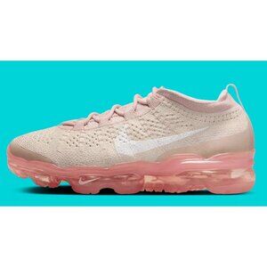 NIKE AIR VAPORMAX 2023 FLYKNIT OATMEAL/PINK WOMEN'S Sizes 8.5 & 10 NEW
